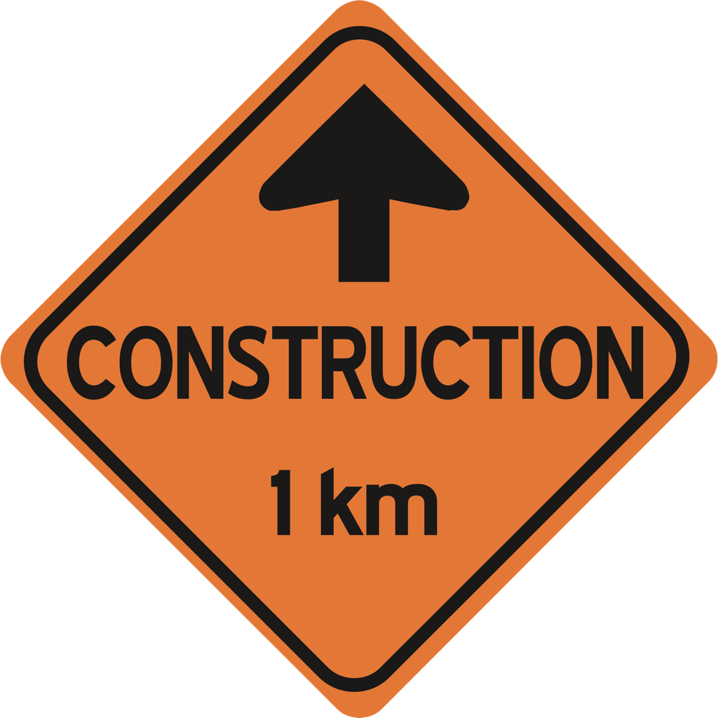 Temporary Sign 90x90